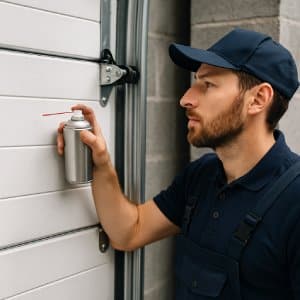 entretien d'une porte de garage