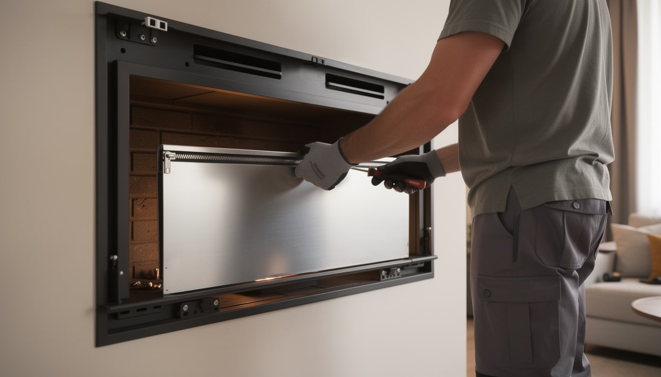 découvrez comment installer une tirette insert cheminée facilement pour optimiser le chauffage de votre maison et profiter d'une chaleur douce et efficace.