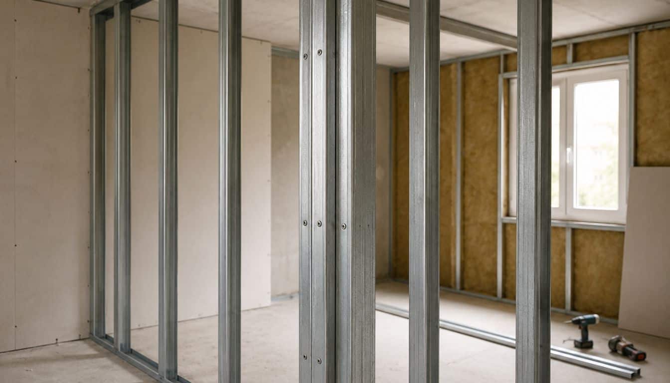 Scène de construction intérieure en rénovation